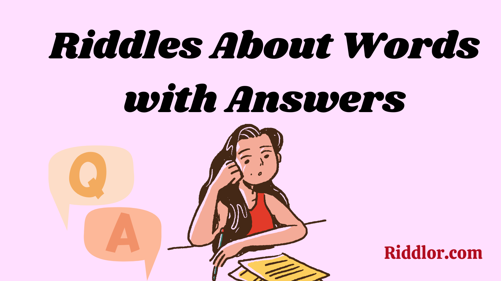 Riddles About Words with Answers