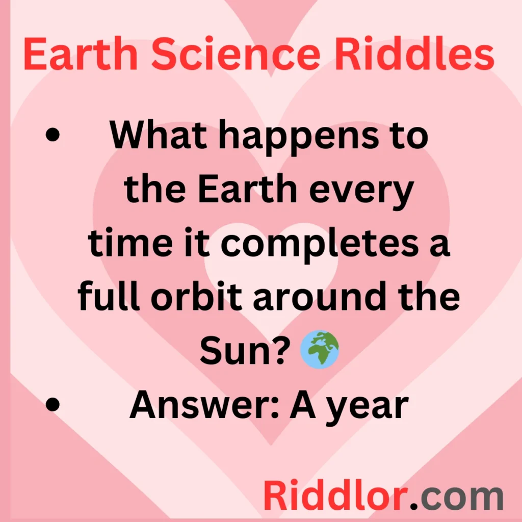 Earth Riddles