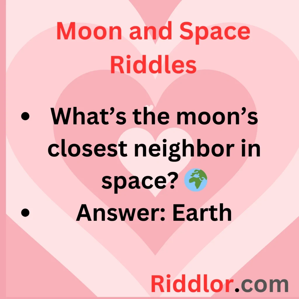 Moon Riddles