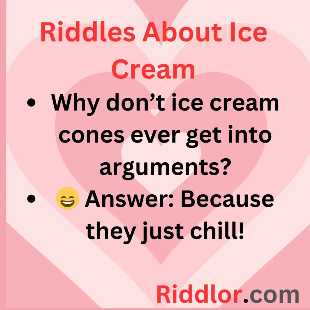 🍧 Funny Ice Cream Riddles