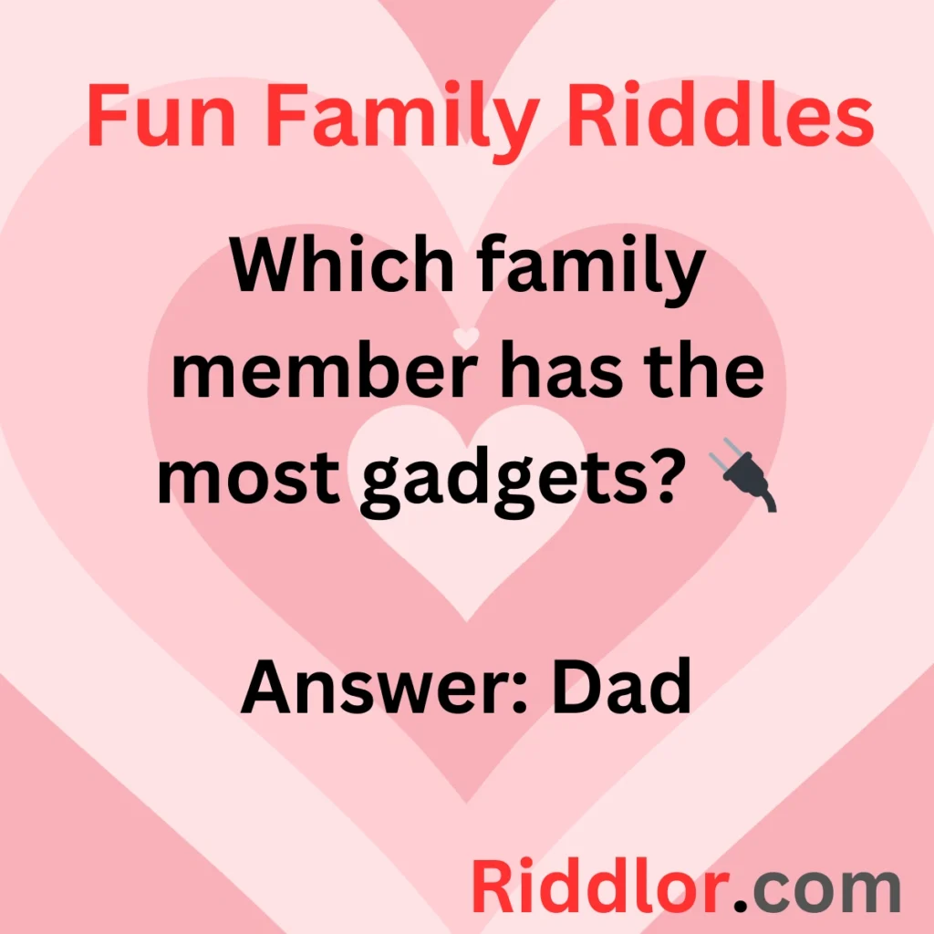 Fun Family Riddles for Adults
