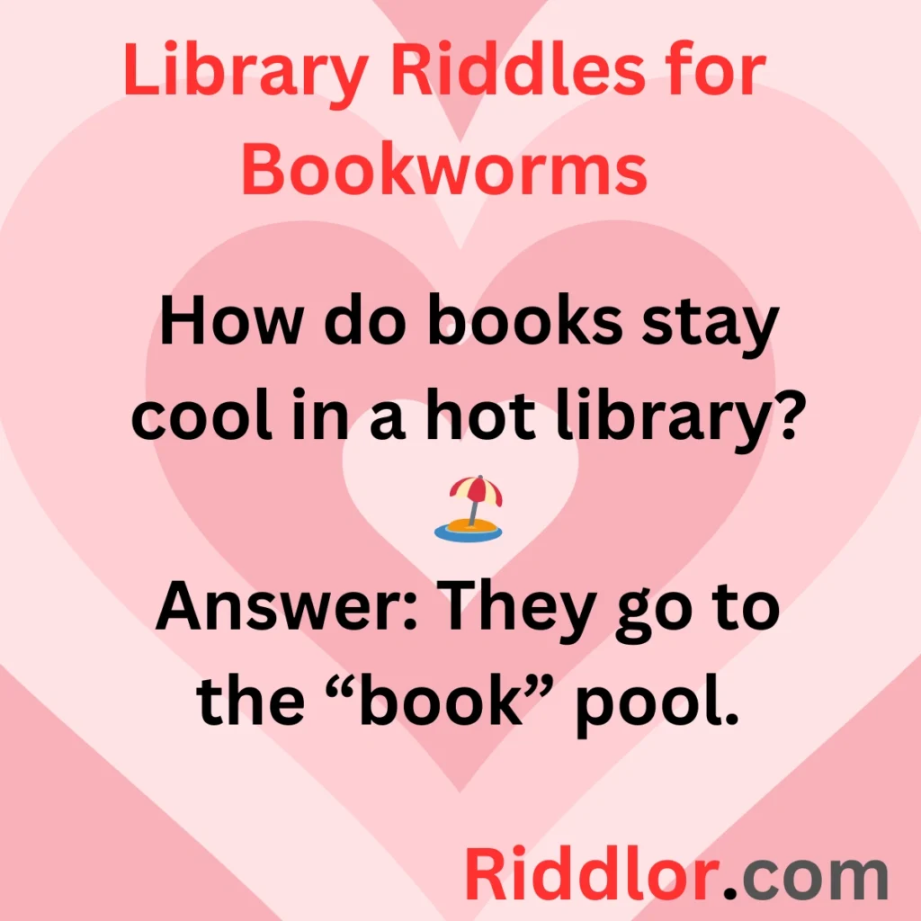 Library Riddles for Bookworms