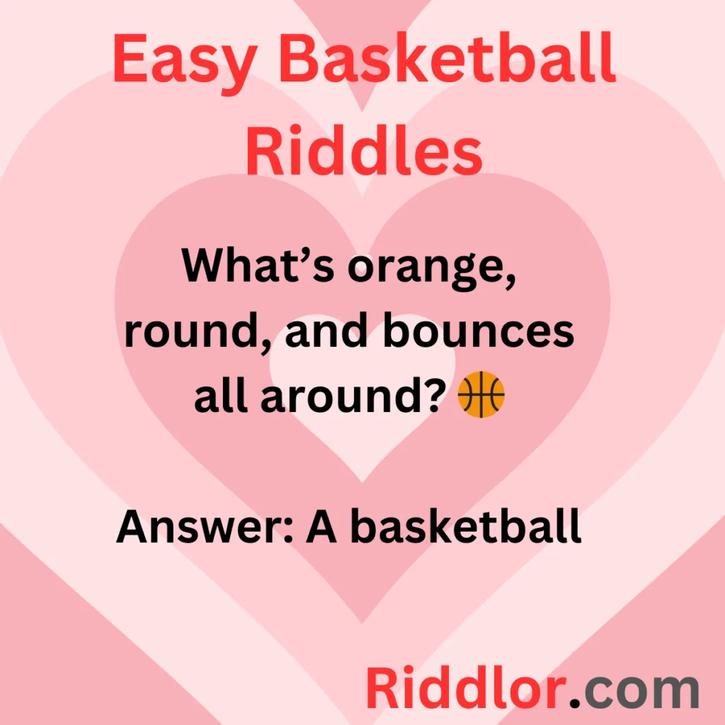 Easy Basketball Riddles for Kids