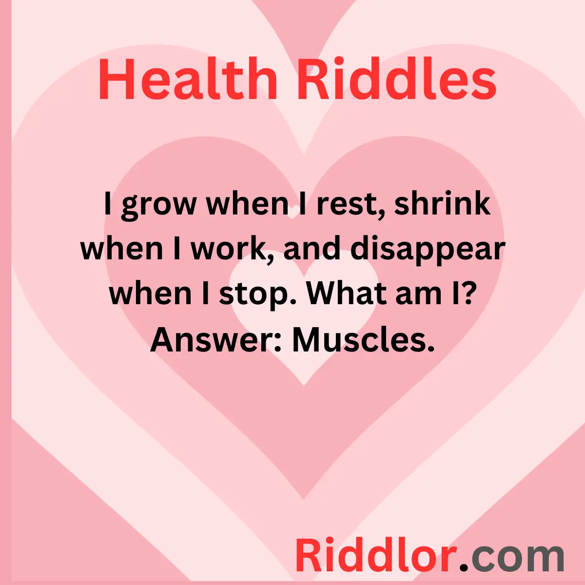 Health Riddles