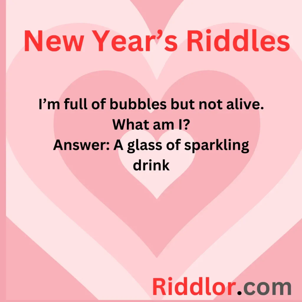 🎊 New Year’s Eve Party Riddles