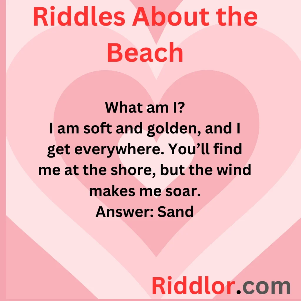 Riddles About the Beach