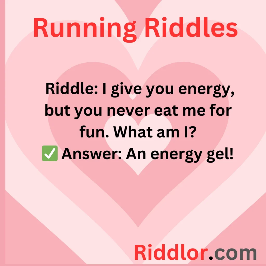 Creative & Playful Running Riddles