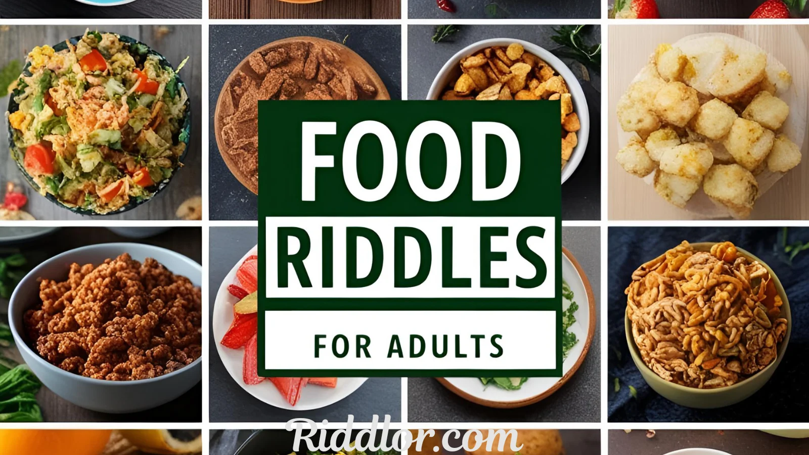 Food Riddles for Adults