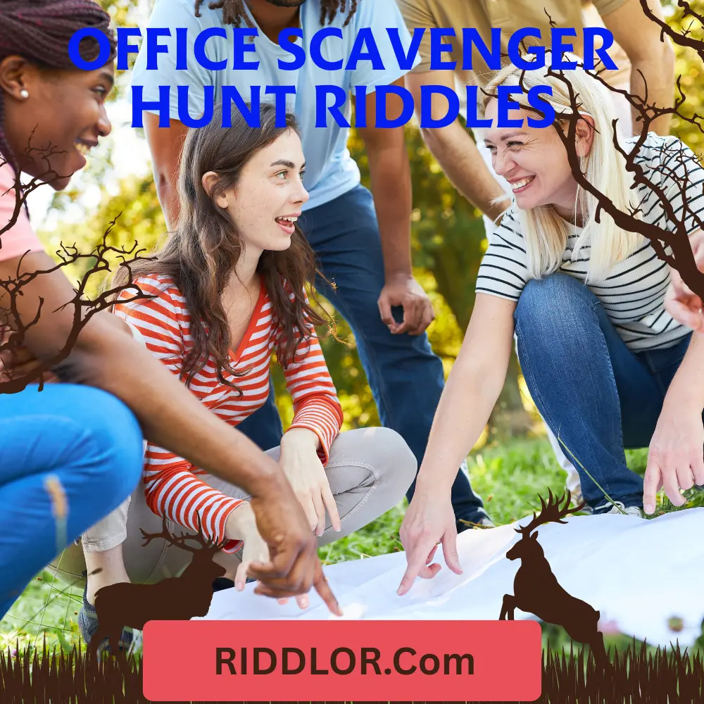 Office Scavenger Hunt Riddles