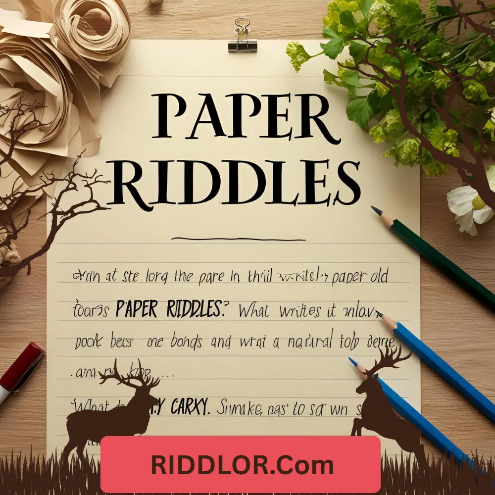 Paper Riddles