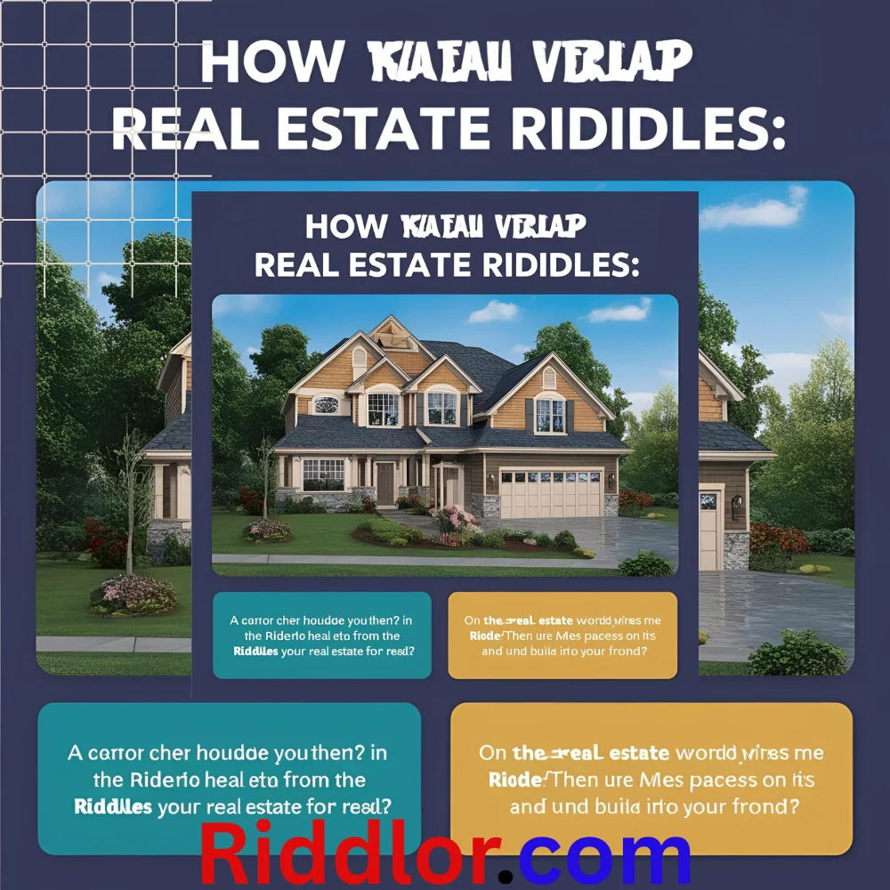 Real Estate Riddles