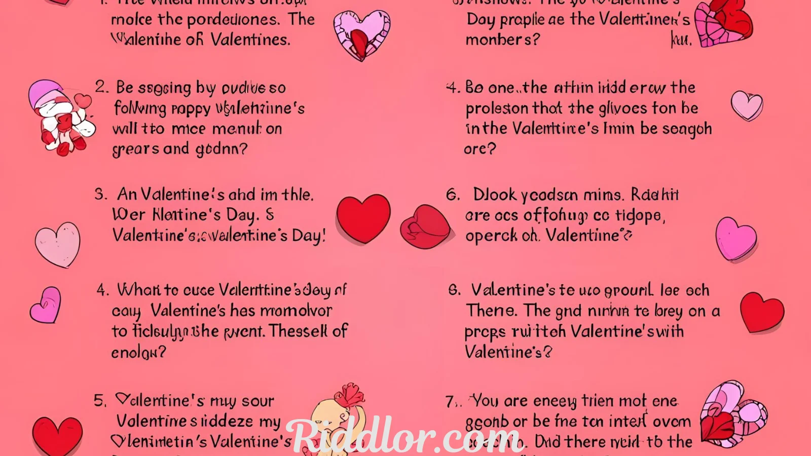 Valentine's Day Riddles