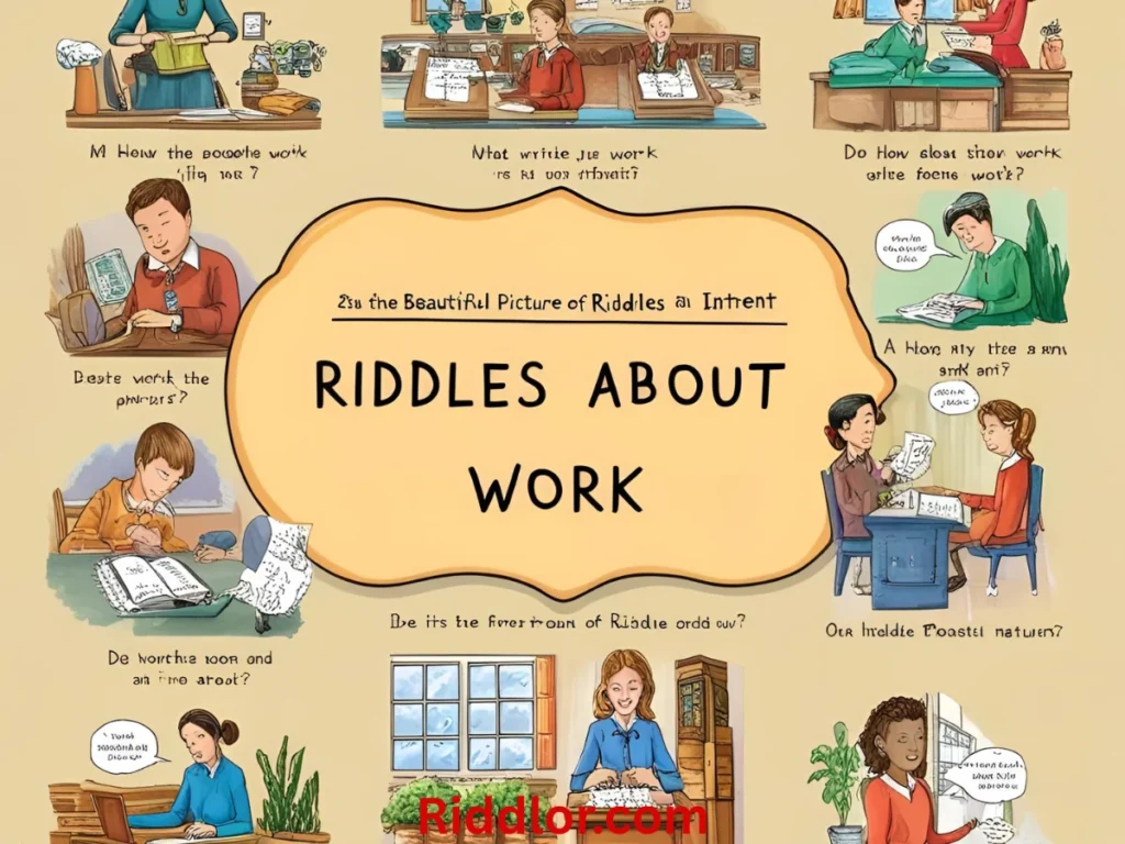 341 Riddles About Work With Answers For 2025