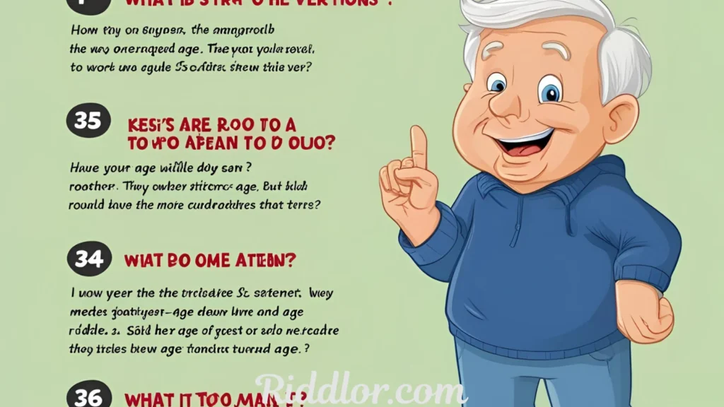 Riddles About Age
