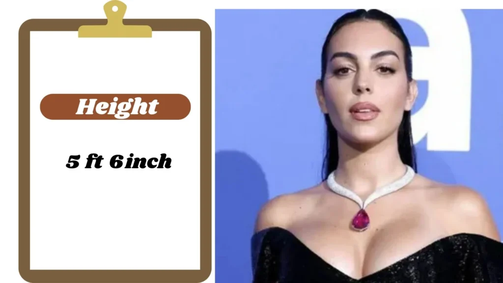 Georgina Rodríguez Height