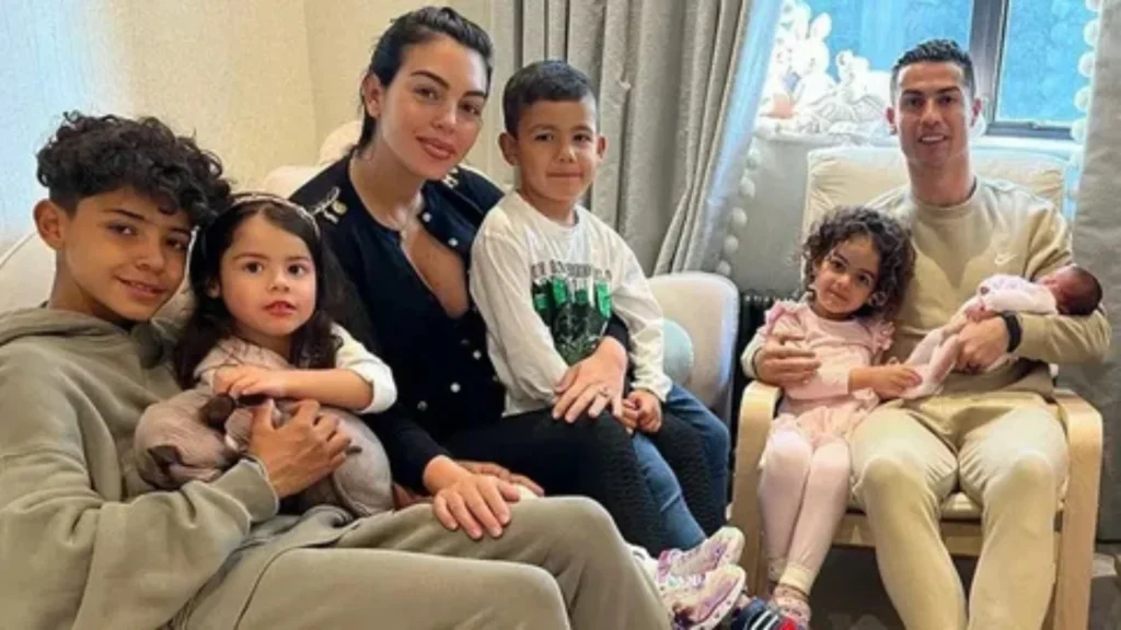 Cristiano Ronaldo wife and children