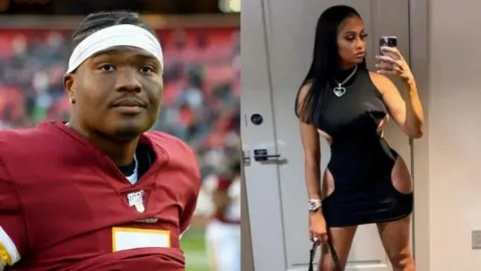 Dwayne Haskins wife