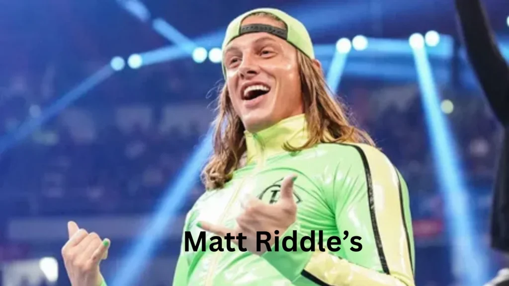 Matt Riddle’s