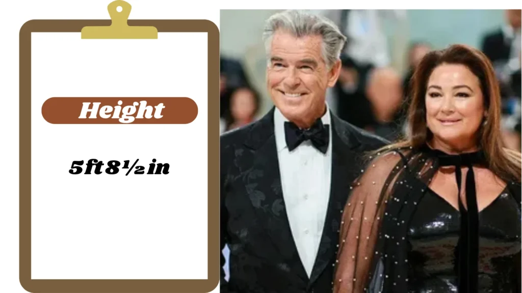 Pierce Brosnan wife weight